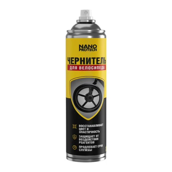 Bike black tyre shine, 400 ml