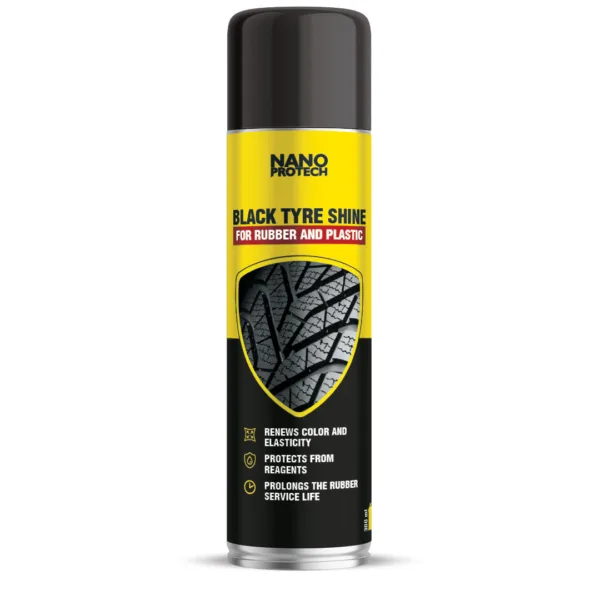 Black tyre shine
