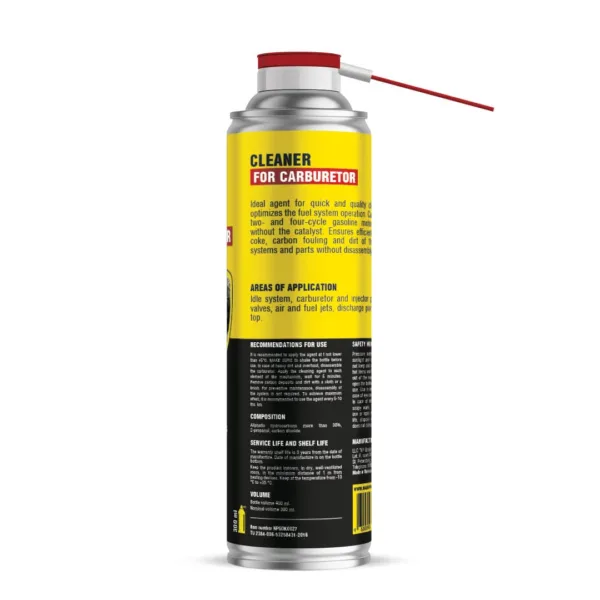 Cleaner for carburetor, 400 ml