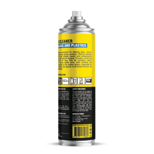 Foam cleaner for glass and plastic, 400 ml