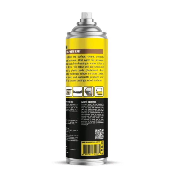 Polish for plastic, new car, 400 ml