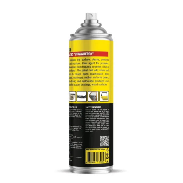 Polish for plastic, strawberry, 400 ml
